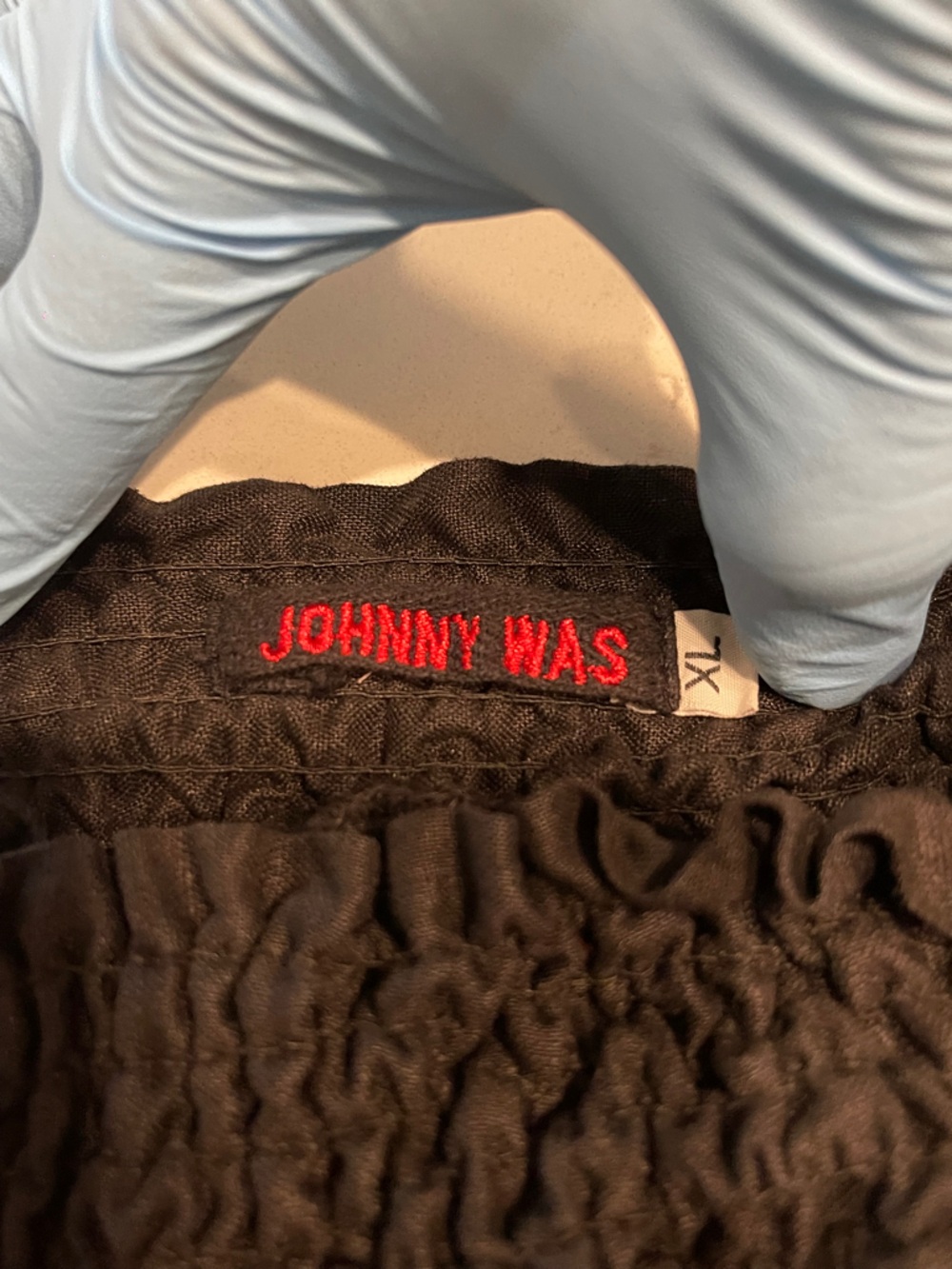 Johnny Was crop lace cotton black pants Size:XL - Picture 10 of 11